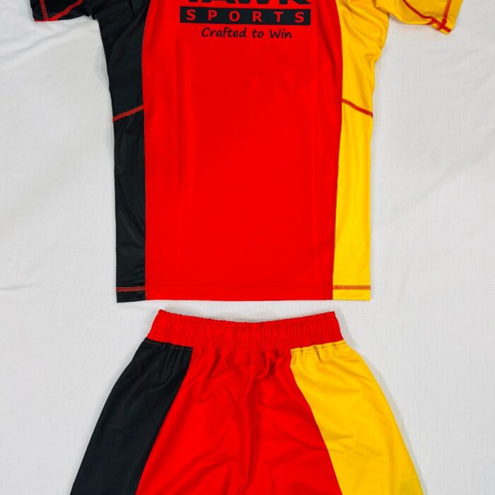 Men's german flag style shirt and shorts